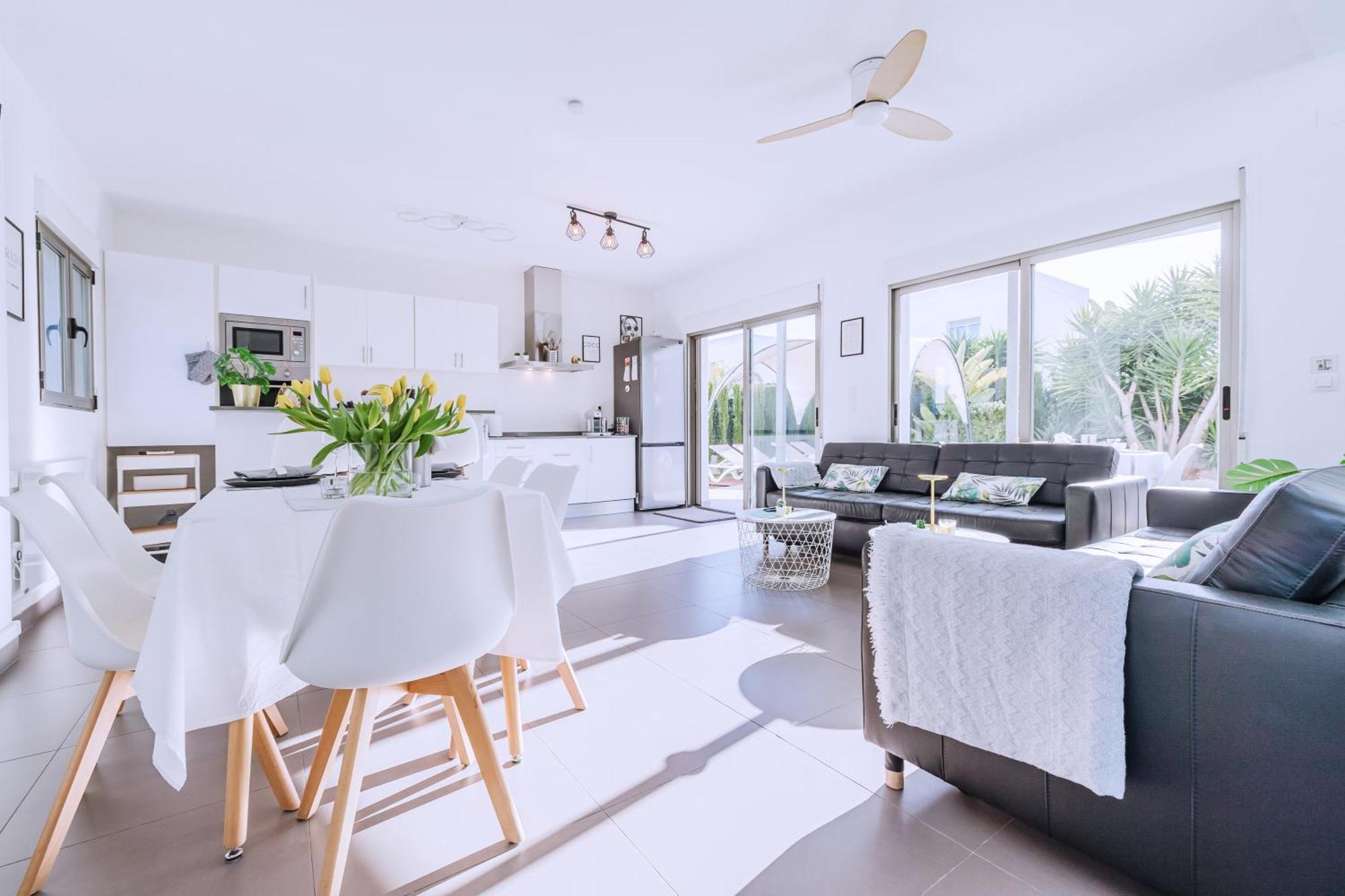 Casa Coco Stylisches Beachhouse Mit Pool & Sundeck Els Poblets Denia Exteriér fotografie