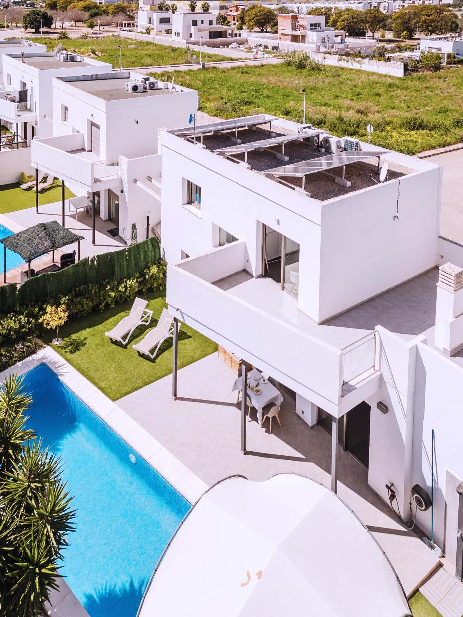 Casa Coco Stylisches Beachhouse Mit Pool & Sundeck Els Poblets Denia Exteriér fotografie